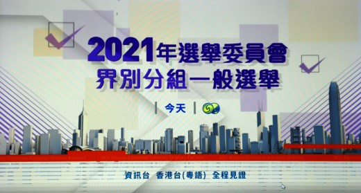 2021年香港特区选举委员会界别分组一般选举正式投票